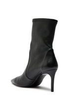 Stuart Weitzman Stuart Power 75 Leather Mid-calf Boots Black