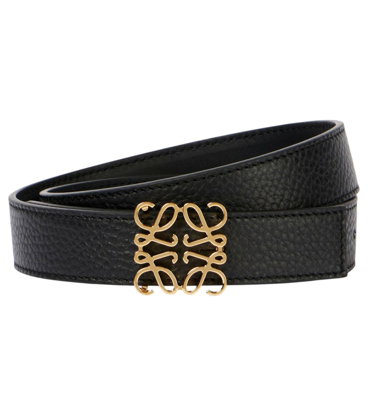 【関税&送料込】Loewe Reversible Anagram Belt Loewe Reversible Anagram leather belt Loewe