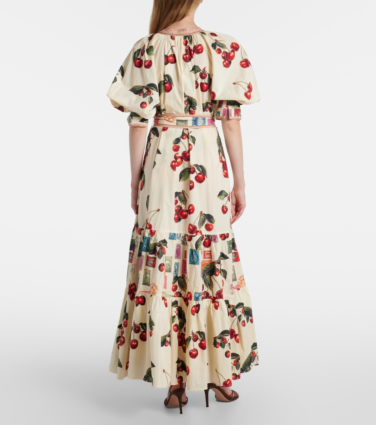 Camilla Notes From The Road printed cotton shirt dress