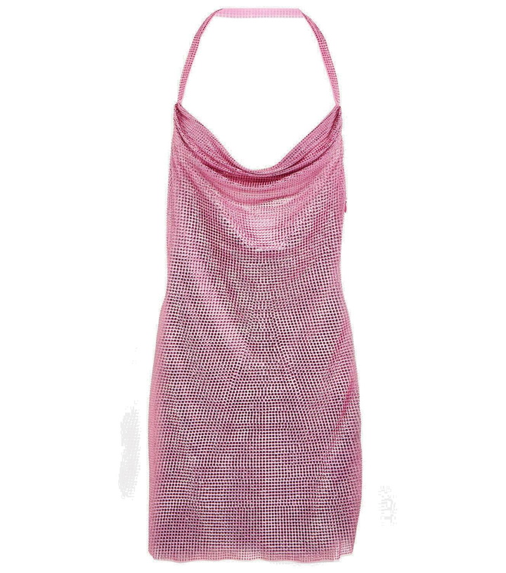 Photo: Giuseppe di Morabito Crystal-embellished minidress