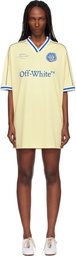 Off-White Yellow Soccer Minidress
