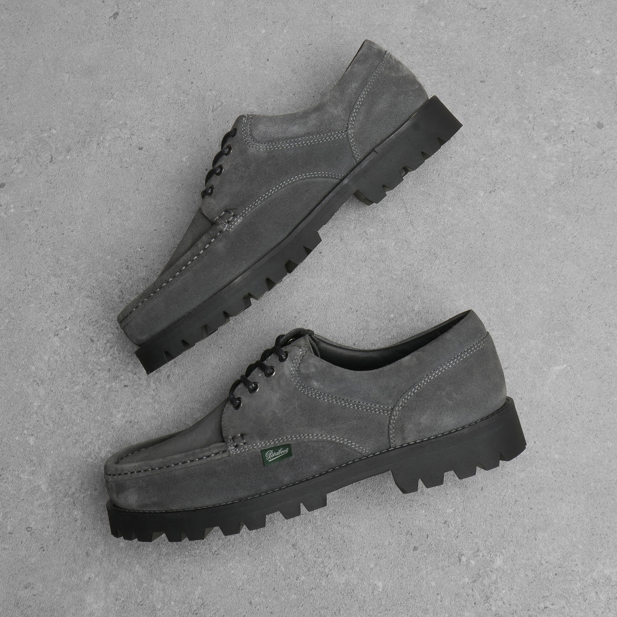 Paraboot Men's Thiers in Slate Suede