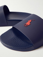 Polo Ralph Lauren - Logo-Embossed Rubber Slides - Blue