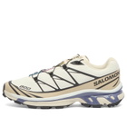 Salomon Women's XT-6 Sneaker in Vanilla Ice/Oxford Tan/Heron
