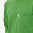 Adsum Men's Long Sleeve Classic Pocket T-Shirt in Lemon Grass