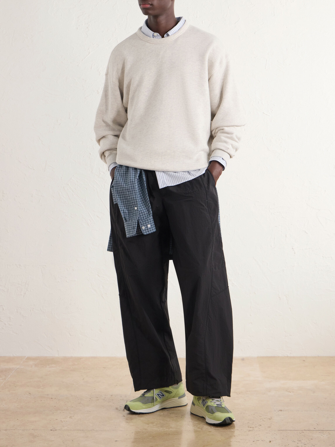 Aimé Leon Dore - Marina Cotton-Jersey Sweatshirt - Gray