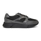 Axel Arigato Black and Grey Genesis Sneakers