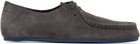 Jil Sander Gray Hood Lace-Up Derbys