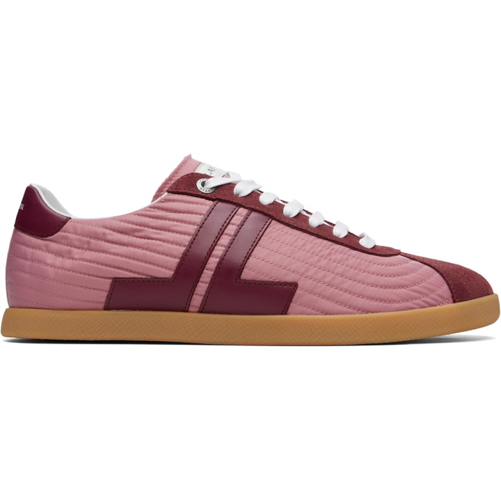 Photo: Lanvin Pink Glen 2.0 Nylon Sneakers