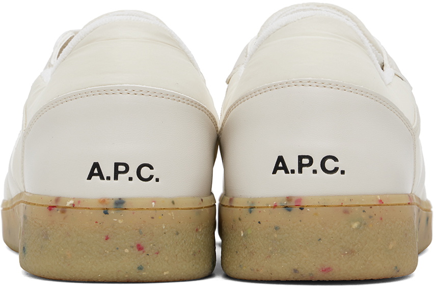 A.P.C. Beige Plain Sneakers