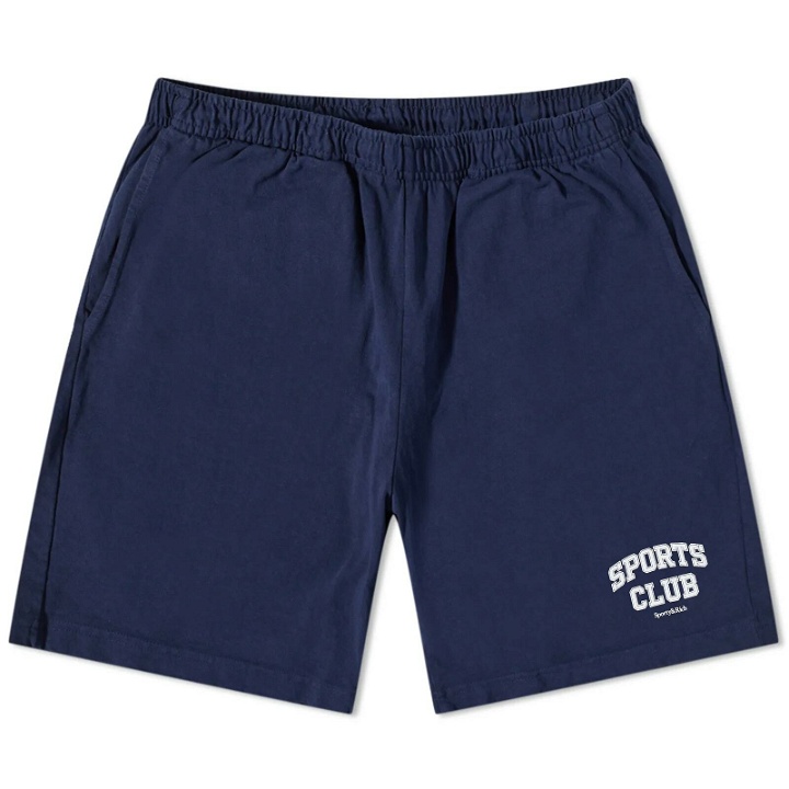 Photo: Sporty & Rich Varsity Gym Shorts - END. Exclusive in Navy/White
