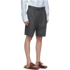 Gucci Grey Wool Flannel Shorts