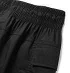 Nike - Sportswear Stretch Cotton-Blend Poplin Cargo Shorts - Black