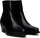Ernest W. Baker Black Western Boots