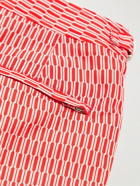 Orlebar Brown - Bulldog Bora Mid-Length Printed Swim Shorts - Red