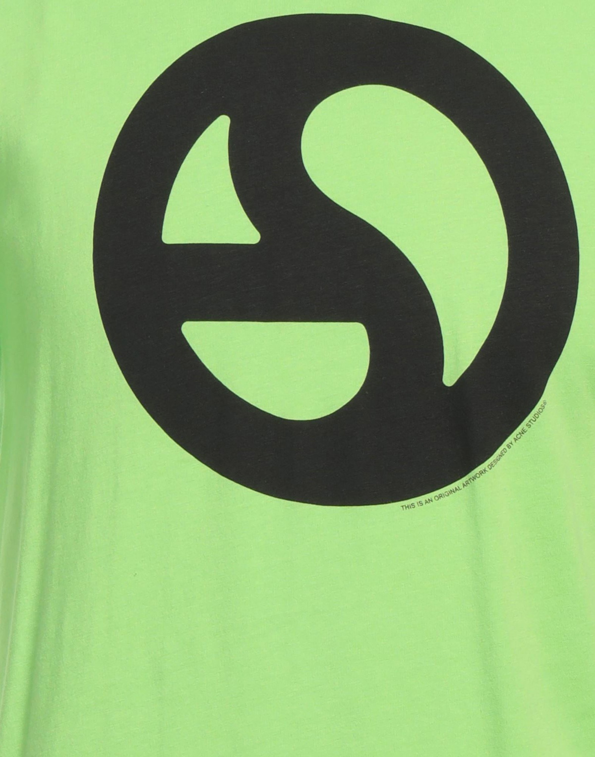 Acne Studios Mens T-shirt in Green