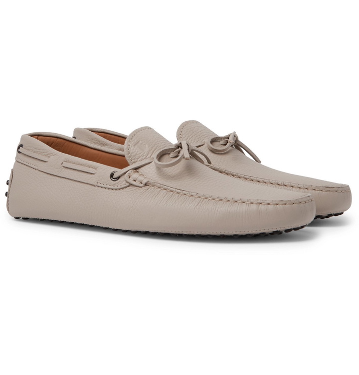 Photo: Tod's - Gommino Full-Grain Leather Driving Shoes - Neutrals