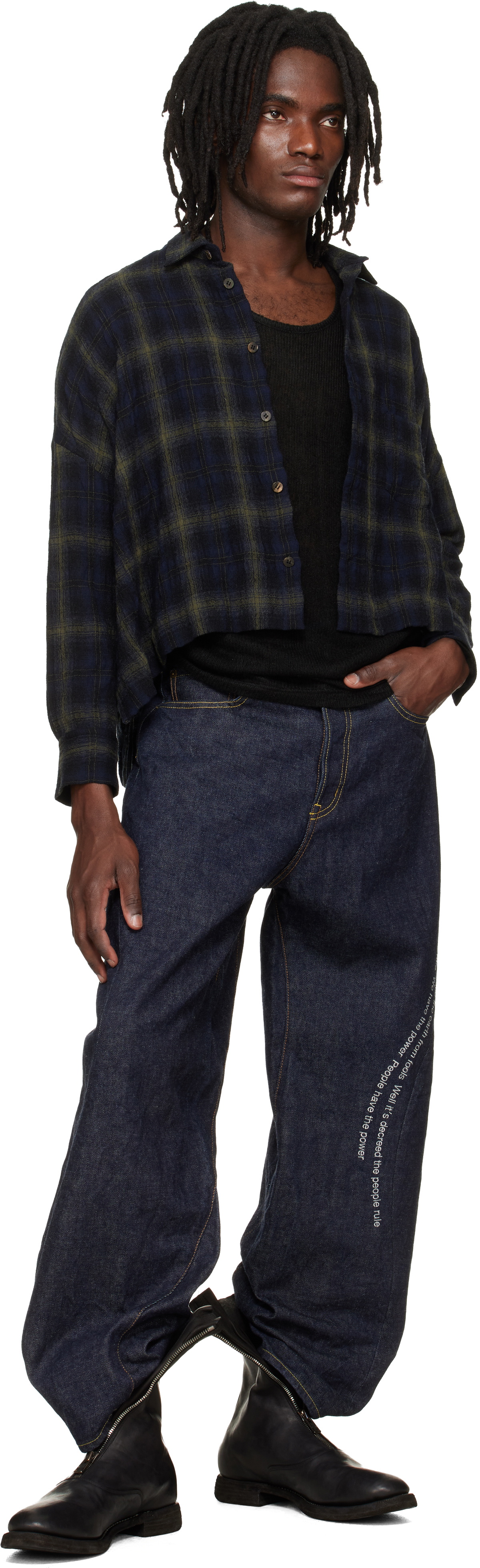 UNDERCOVER Blue UC1F4506-2 Jeans