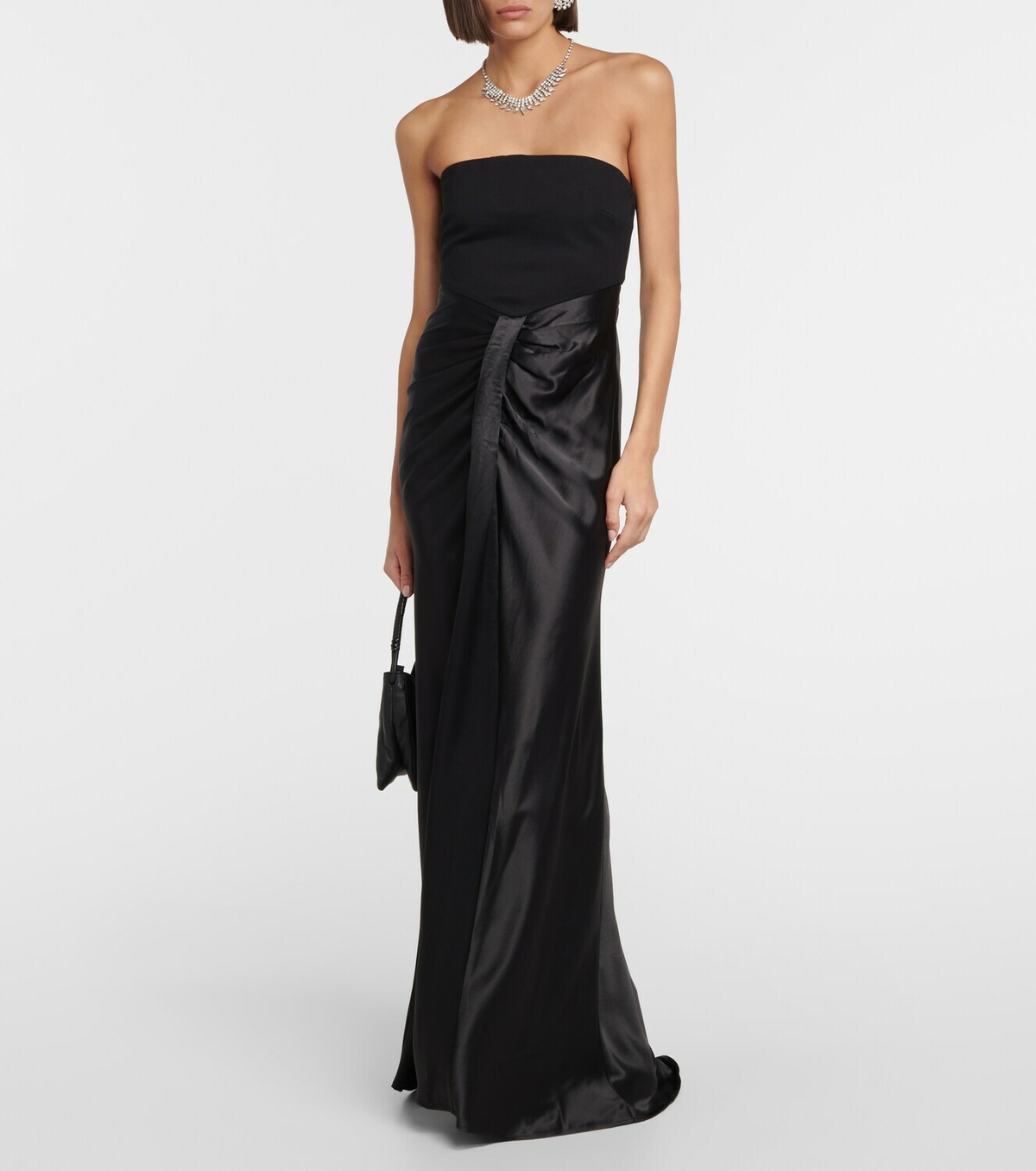 Staud Wayfaring strapless maxi dress Staud