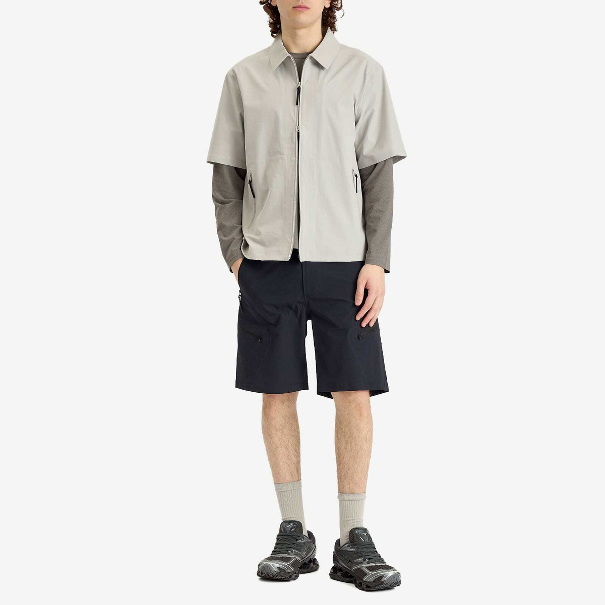 Hiking Patrol Men's Technical Shorts in Dark Navy