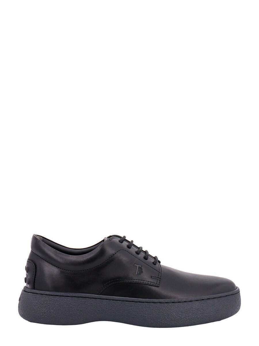 Tod's Lace Up Shoe Black Mens Tod's