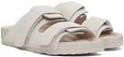 Tekla Off-White Birkenstock Edition Uji Shearling Sandals