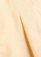 Faithfull The Brand Clover Wide-leg Linen Trousers Yellow