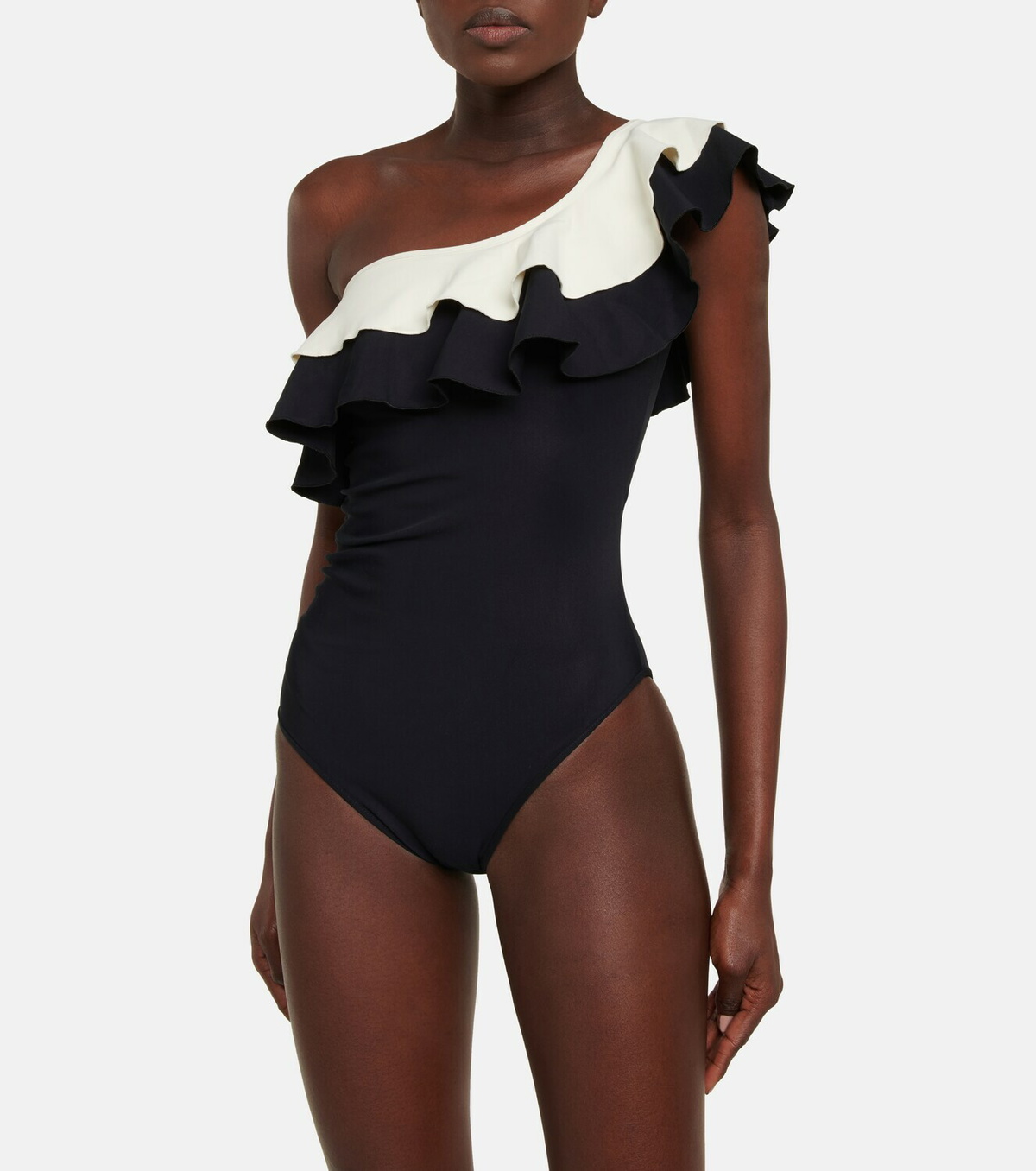 Giambattista Valli - One-shoulder swimsuit