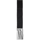 Dries Van Noten Black Fania Scarf