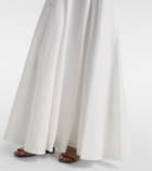 Brunello Cucinelli Cotton-blend maxi skirt