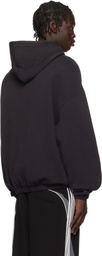 Umbro Black Masked Logo Hoodie