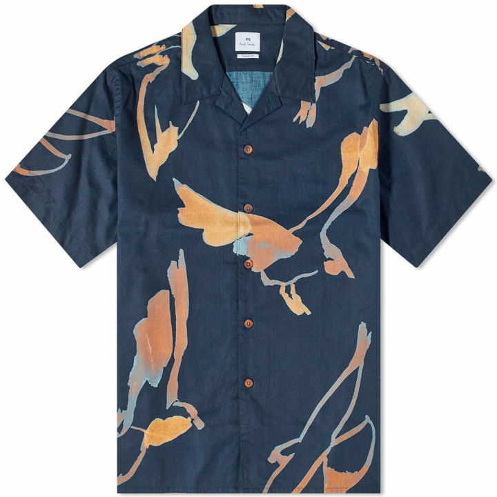 Photo: Paul Smith Men's Bird Vacation Shirt in Blue