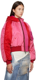 Andersson Bell Pink Kamila Bomber Jacket
