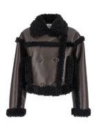 STAND STUDIO Double-breasted Cropped Jacket