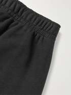 Nike - Sportswear Club Slim-Fit Tapered Cotton-Blend Jersey Cargo Sweatpants - Black