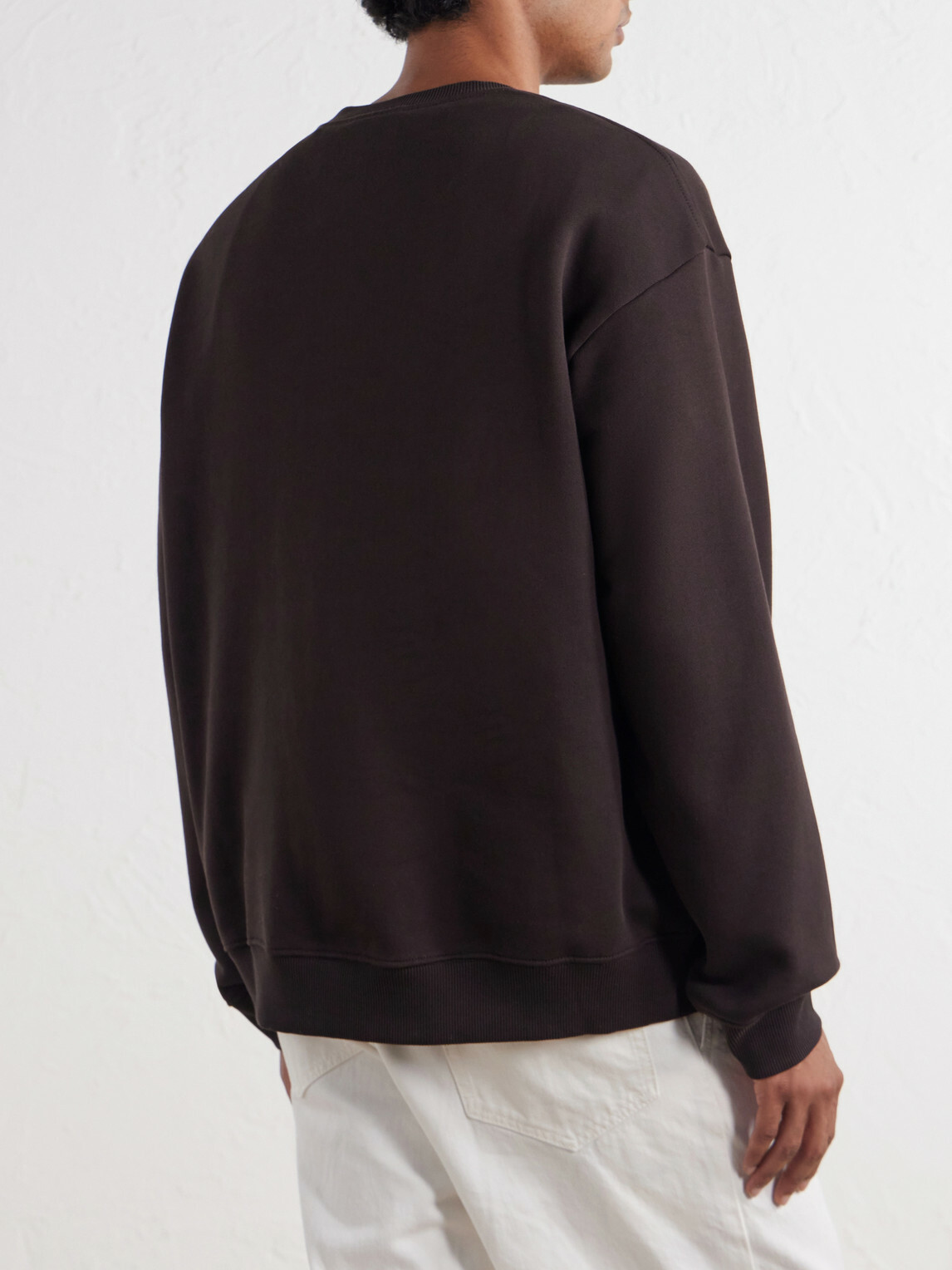 NN07 - David 3014 Organic Cotton-Jersey Sweatshirt - Brown