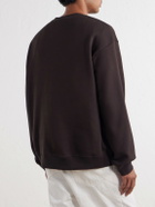 NN07 - David 3014 Organic Cotton-Jersey Sweatshirt - Brown