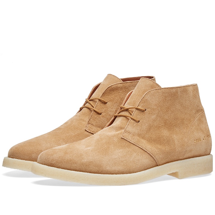 Photo: Common Projects Crepe Sole Chukka Suede