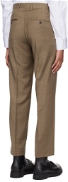 Tiger of Sweden Brown Pleated Trousers