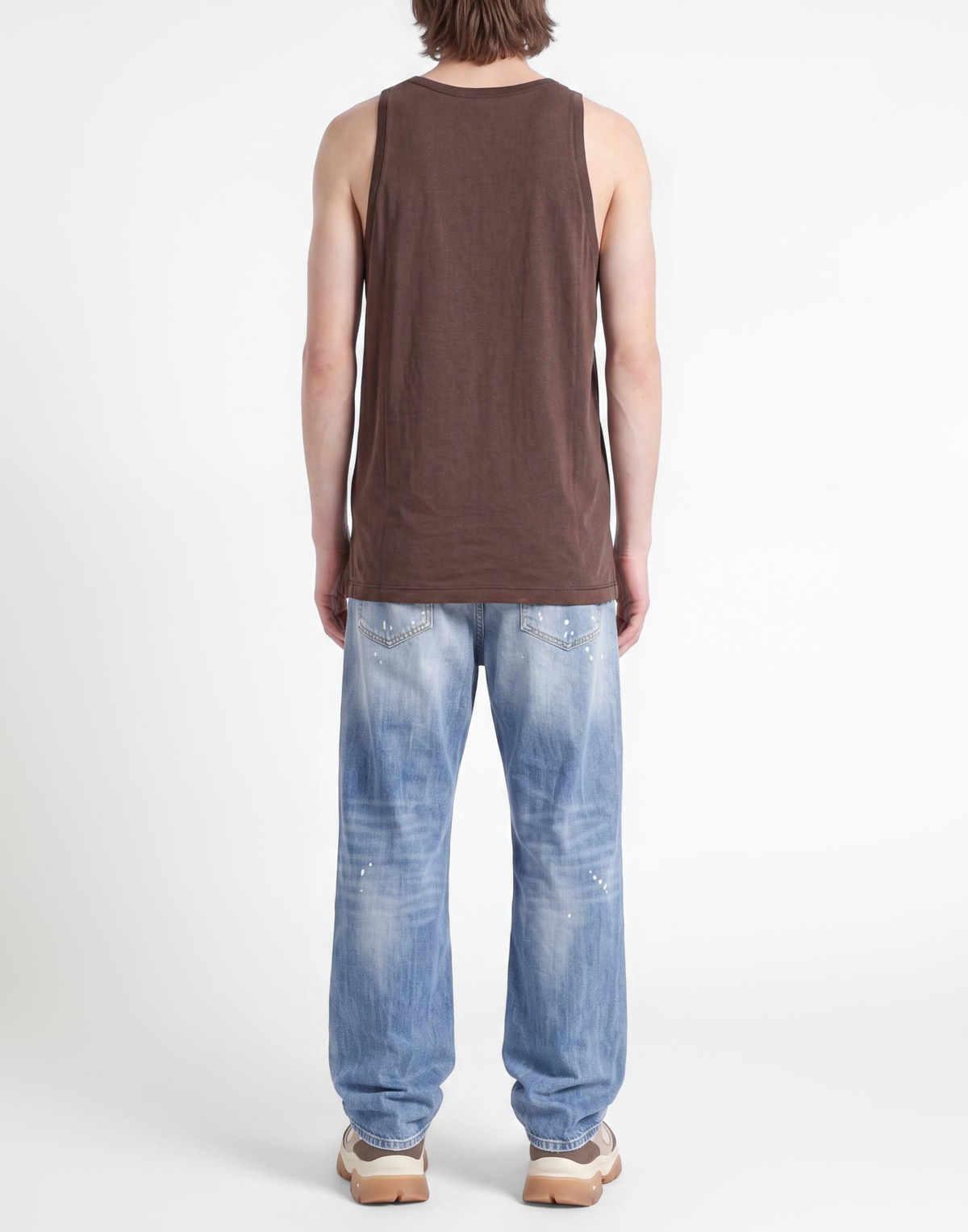 Dsquared2 Mens Tank top in Brown