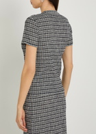 Vince Striped Shirred T-shirt Stripe