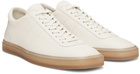 LEMAIRE White Linoleum Laced Up Sneakers