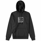 PACCBET Men's Logo Popover Hoody in Black