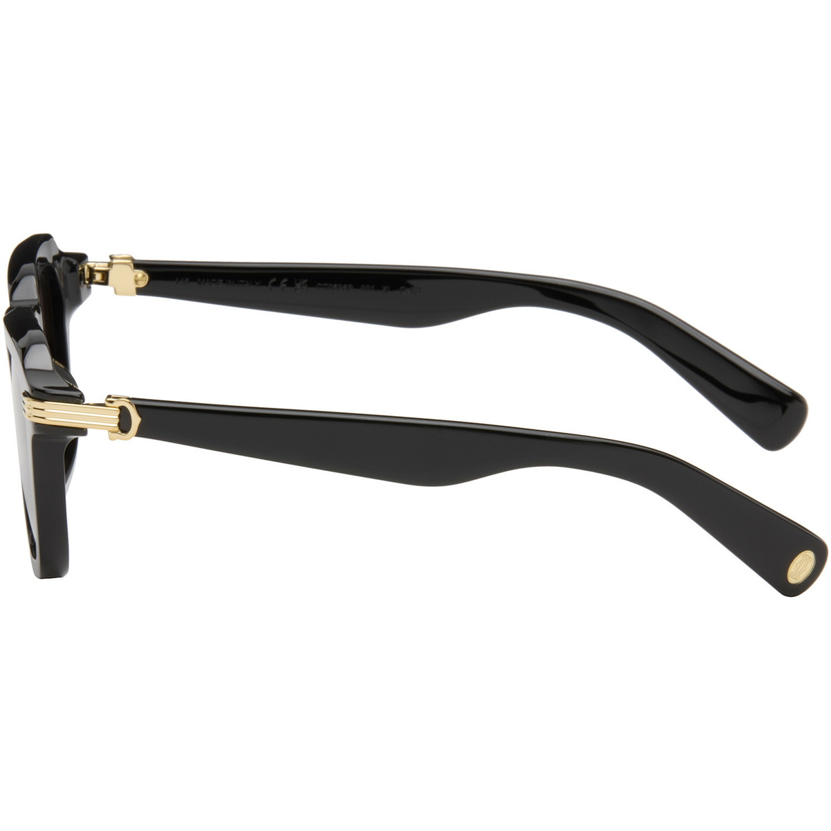 Cartier Black 'Première de Cartier' Sunglasses