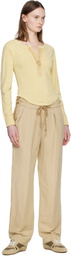 Isabel Marant Khaki Senny Low Sneakers