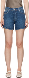 ANINE BING Indigo Dalton Denim Shorts