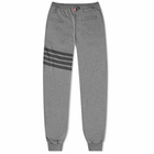 Thom Browne Men's Tonal 4 Bar Sweat Pant in Medium Grey