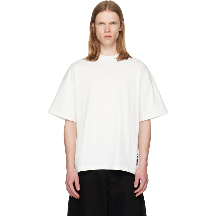 Photo: Jil Sander White Crew-Neck T-shirt