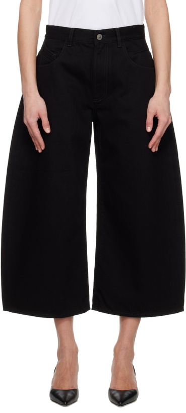 Photo: The Attico Black Long Jeans