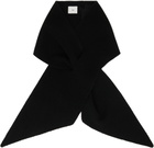 Studio Nicholson Black Noah Scarf